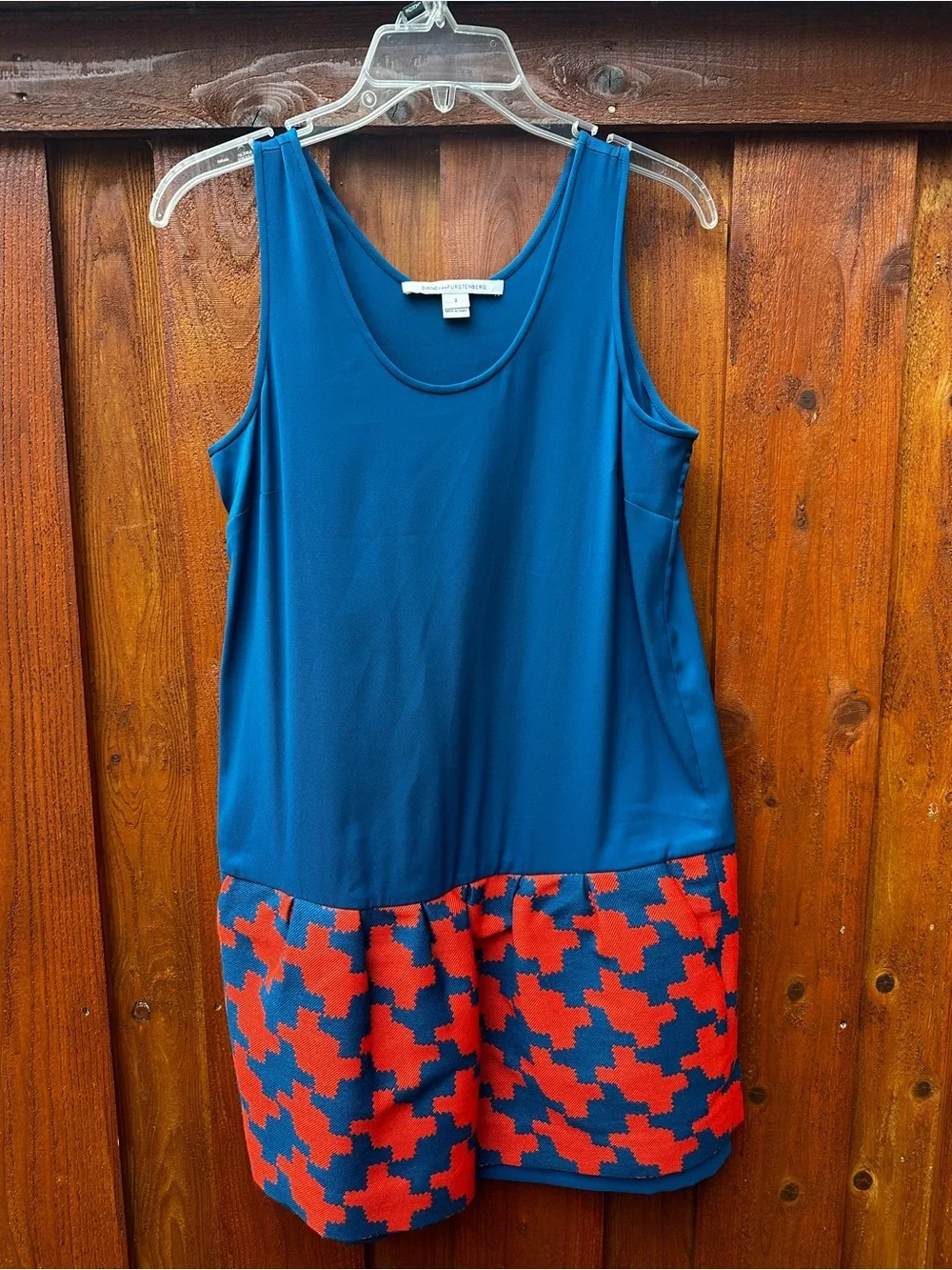 DVF retro dress set